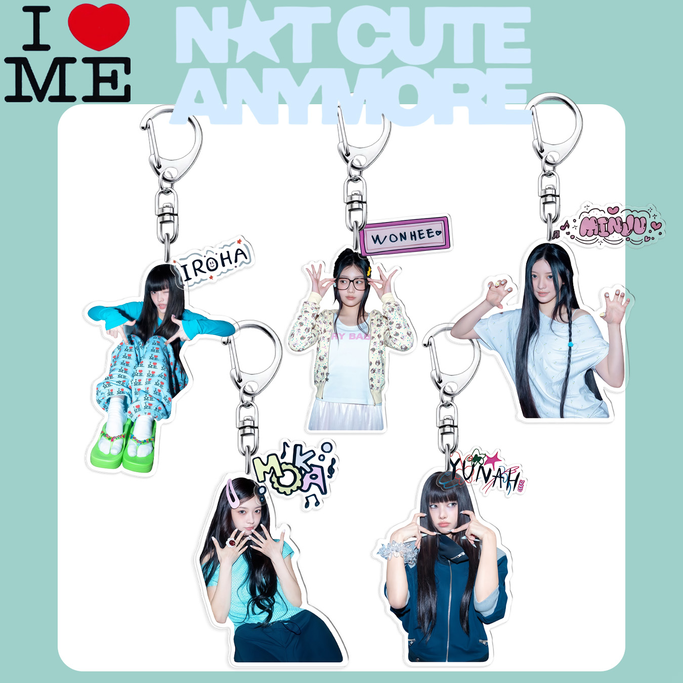 Illit Keychain, Wonhee, Iroha, - Desk Setup Room review and price