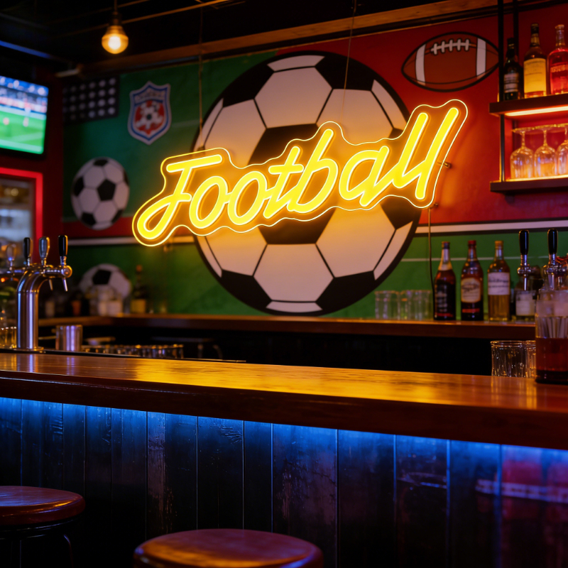 Football Dimmable LED Neon Sig - Ambient Light Bar Usb review and price