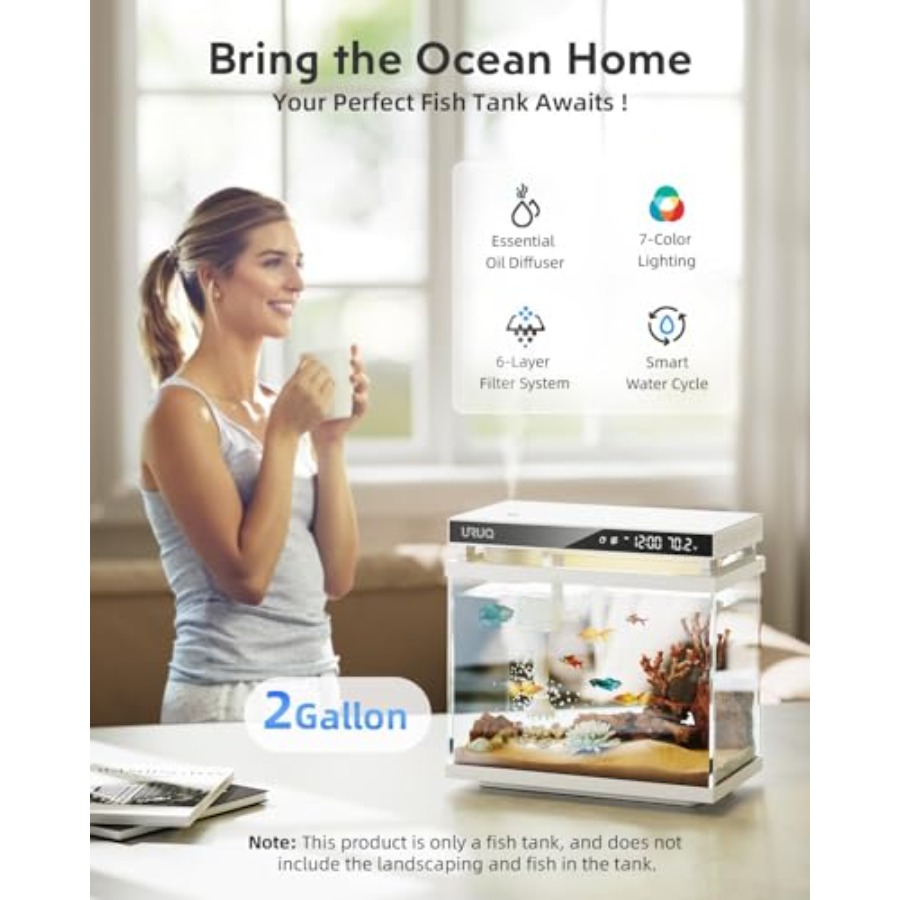 Fish Tank Smart Aquarium Kit:  - Monitor Cleaning Kit review and price