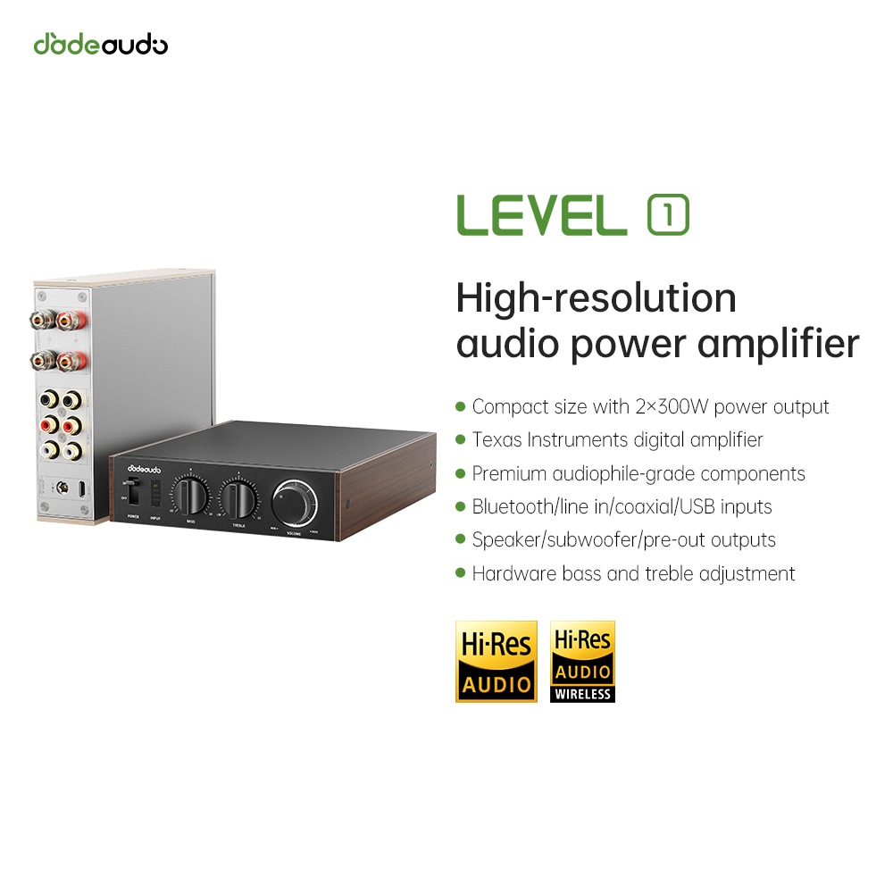 JadeAudio Level 1 Desktop HiFi - Desk Hifi Setup review and price