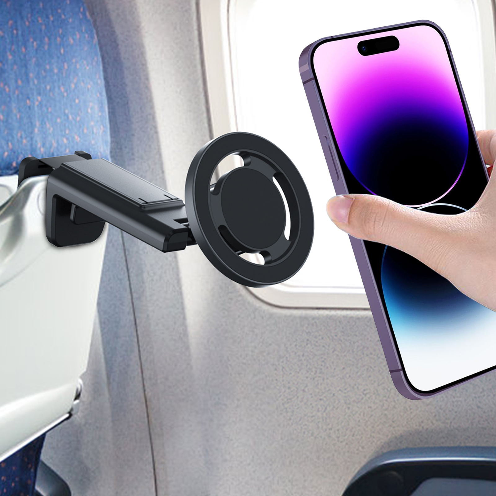 Magnetic Airplane Phone Holder - Desk Setup Essentials review and price