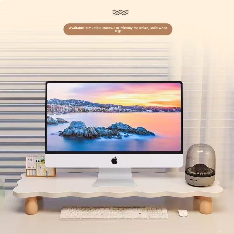 Modern Simple Cuter Monitor Ri - Monitor Riser Wood review and price