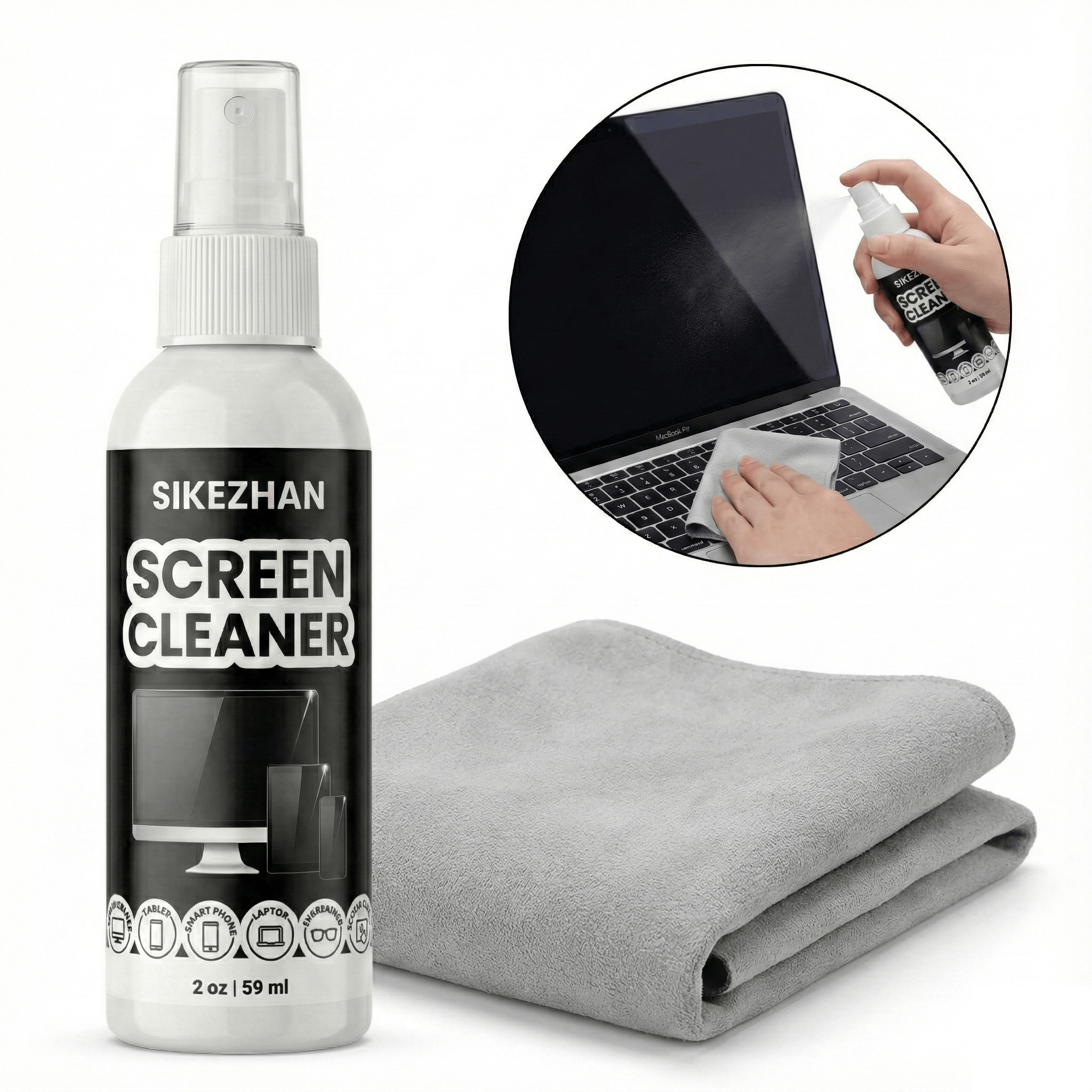SIKEZHAN Screen Cleaner Kit wi - Monitor Cleaning Kit review and price
