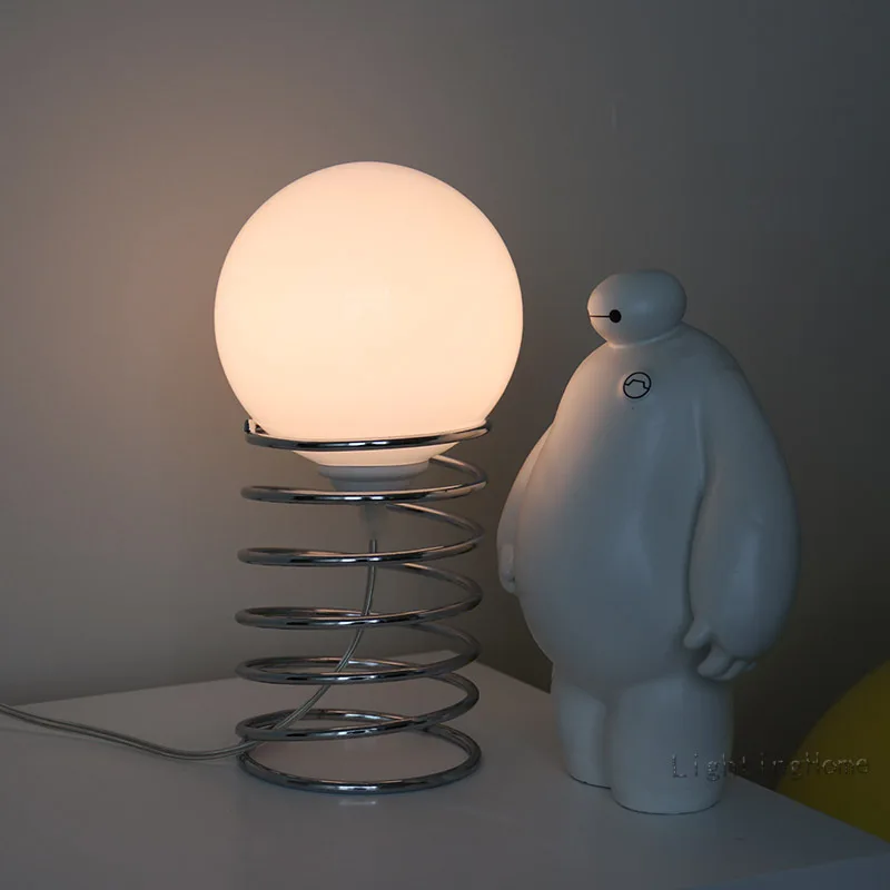 Ins Bauhaus Spring Table Lamp  - Desk Setup Minimalist review and price