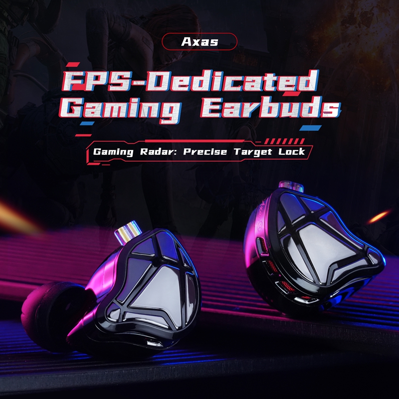  KZ Axas FPS Gaming IEM Headp - Desk Hifi Setup review and price