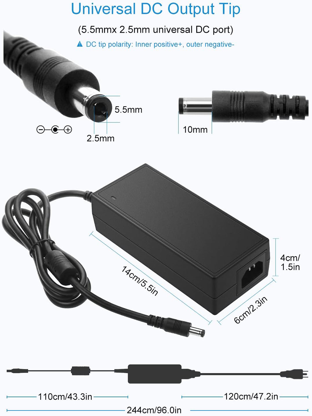 24V 6A Power Supply Adapter Co - Monitor Cleaning Kit review and price